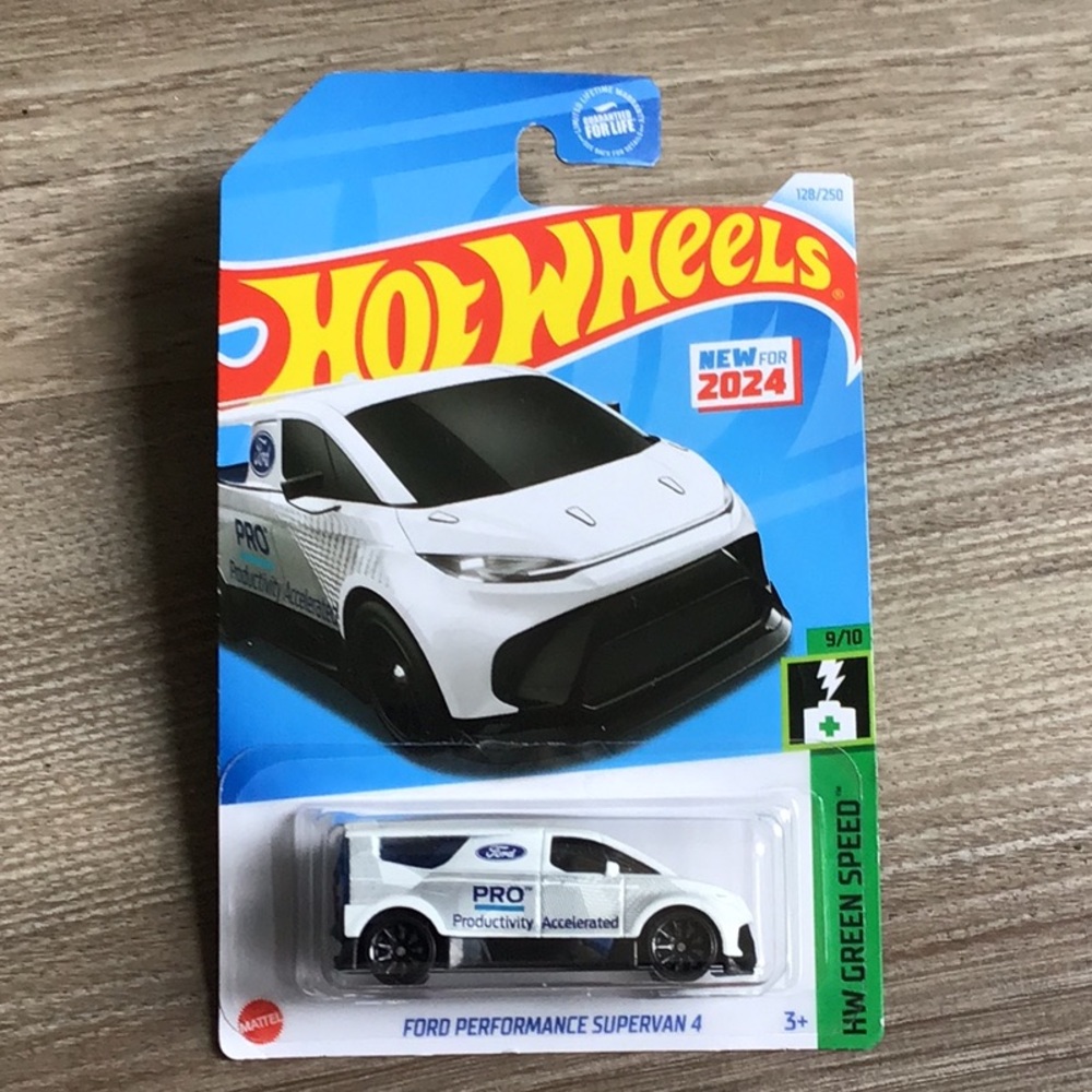 Hot Wheels Van Ford Performance Supervan Hotwheels New model 2024 HW Green Speed